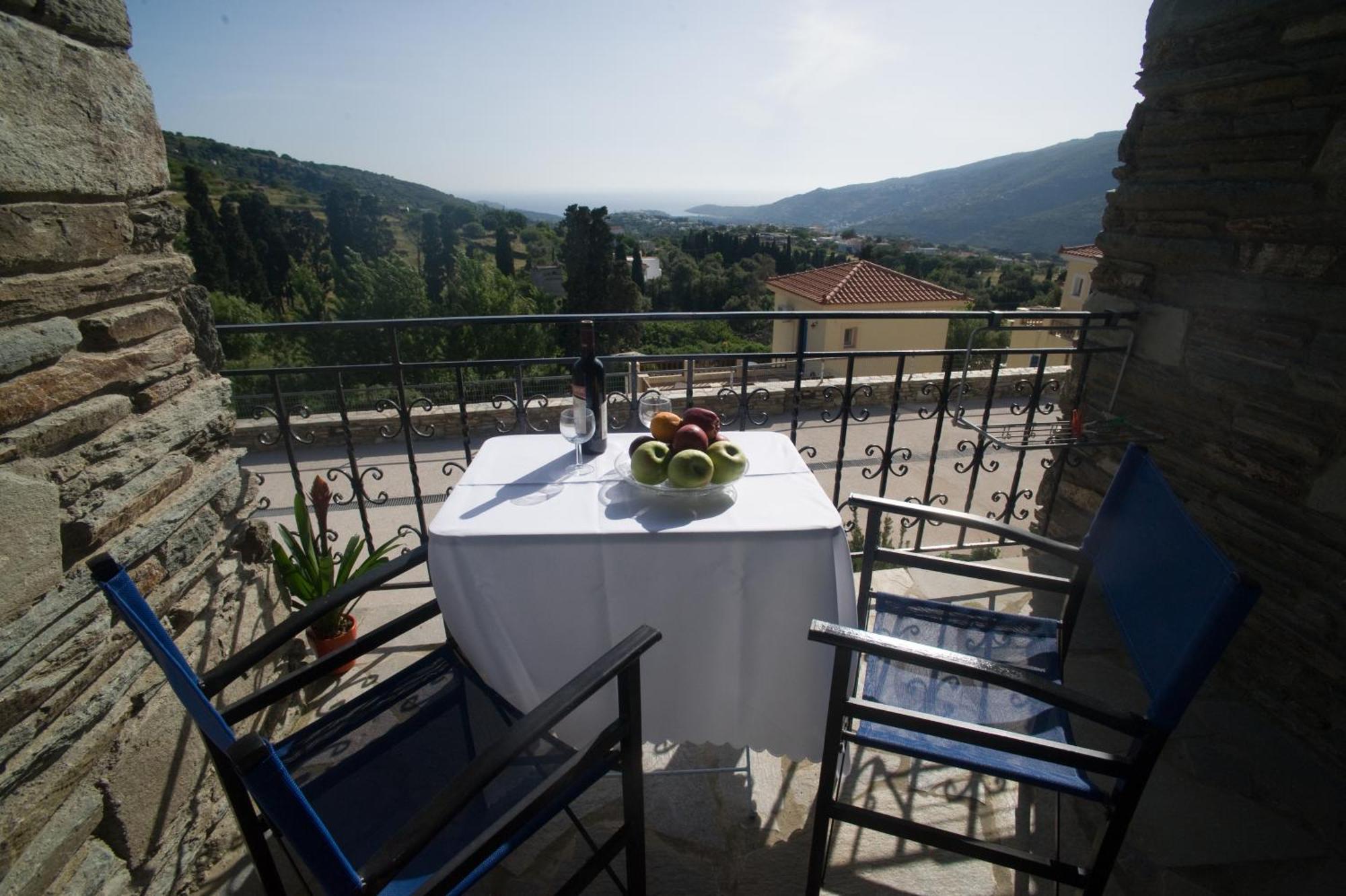 Aiolos Hotel Ménites Buitenkant foto