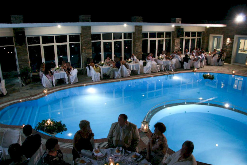 Aiolos Hotel Ménites Buitenkant foto