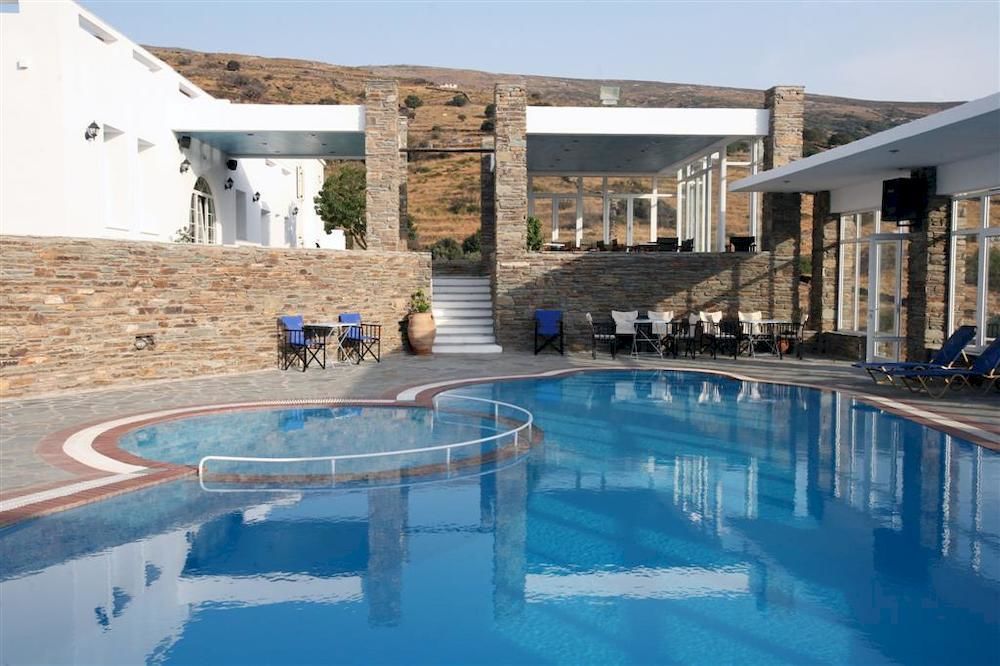 Aiolos Hotel Ménites Buitenkant foto