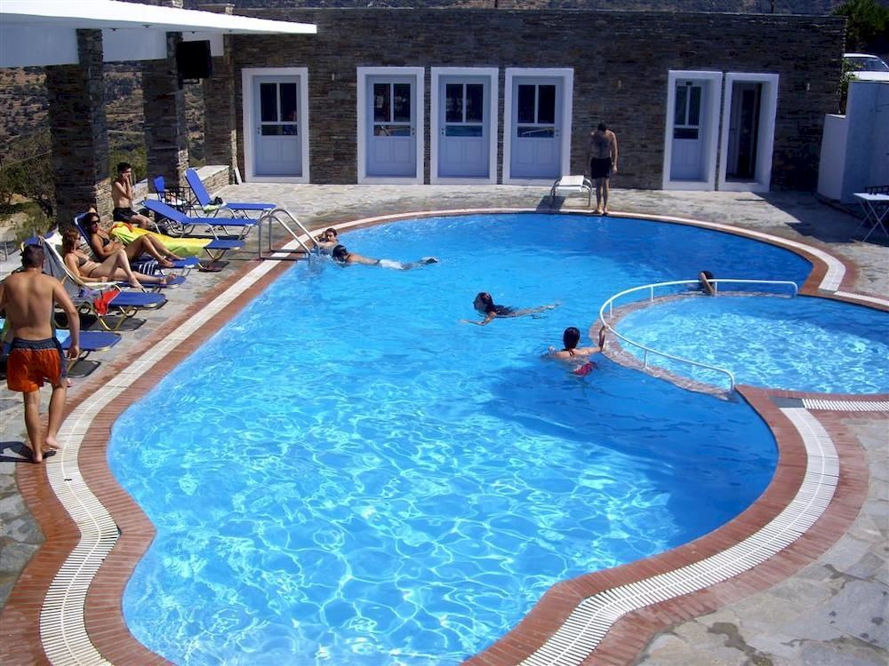 Aiolos Hotel Ménites Buitenkant foto