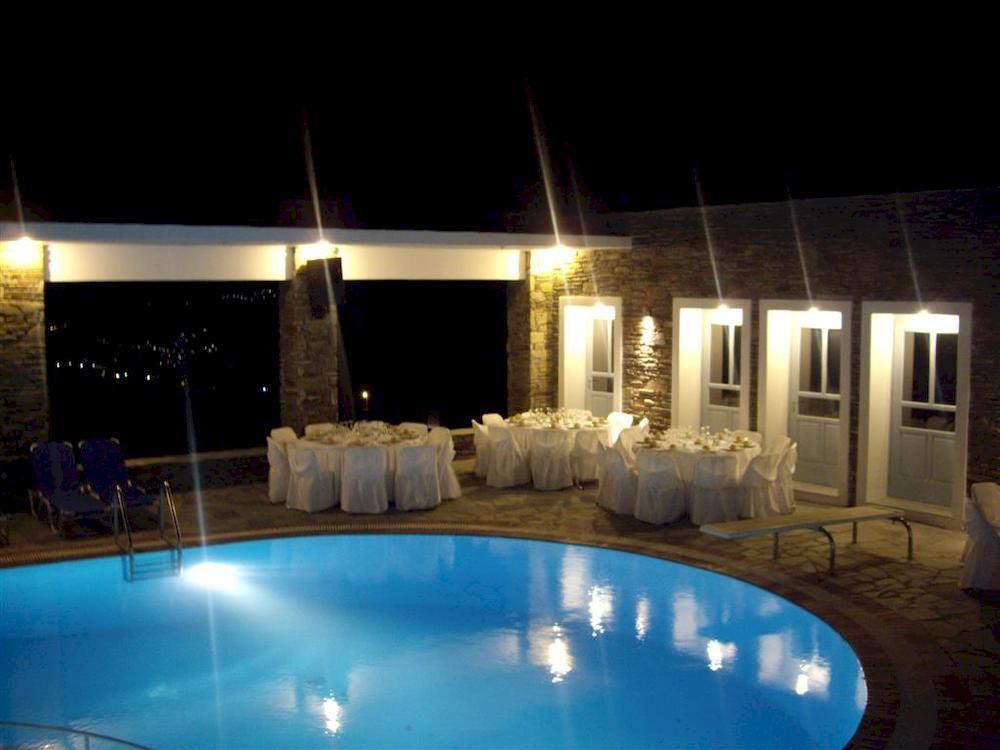 Aiolos Hotel Ménites Buitenkant foto